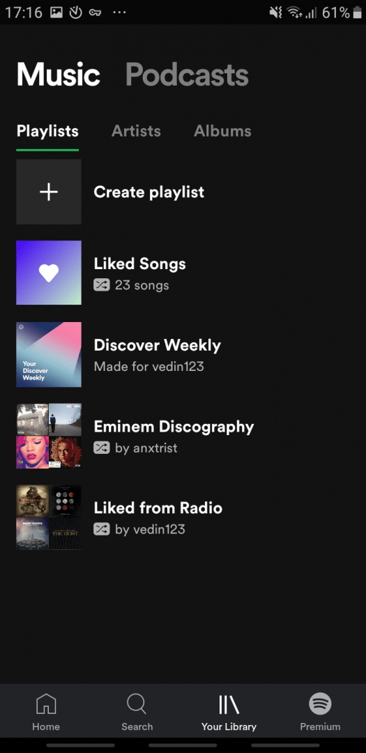 spotify for android