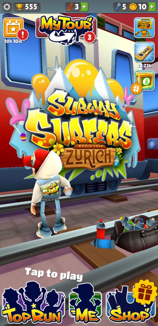 Como baixar a versão zurich do subway surfers 