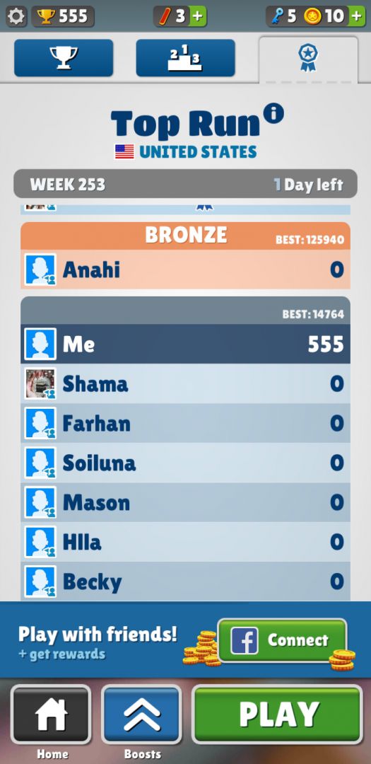 I'm number 3 on the subway surfers UK leaderboard, any idea what the world  record is? : r/MobileGaming