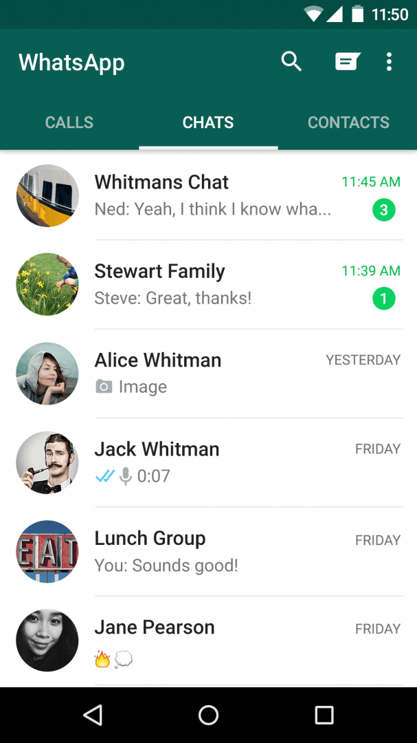 download latest version whatsapp messenger for android