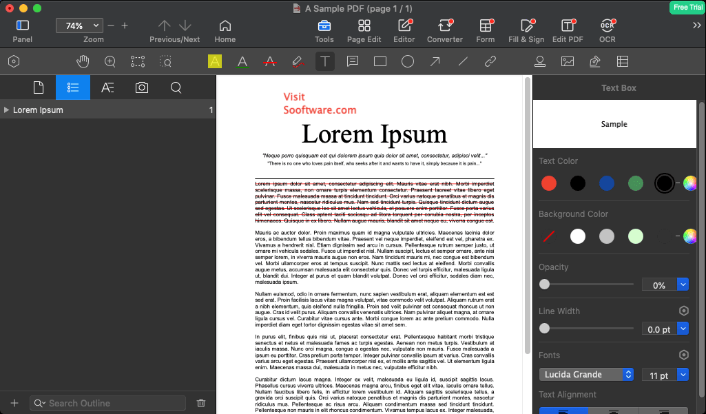 pdf screen reader for mac