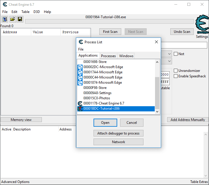 Help] Cheat Engine Process