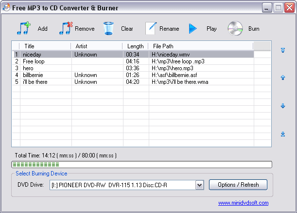 telecharger free audio cd to mp3 converter