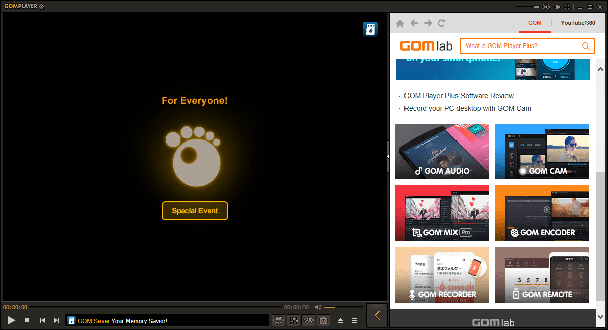 instal the new version for mac GOM Player Plus 2.3.90.5360