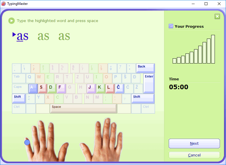 download the new for windows Master of Typing 3