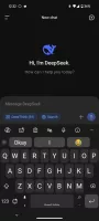 DeepSeek screenshot 2