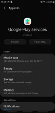 Google Play services screenshot 1