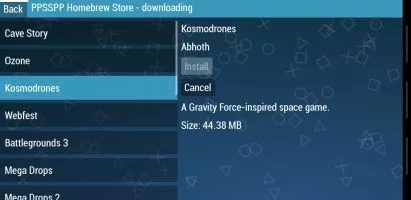 PPSSPP - PSP emulator screenshot 2