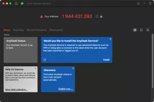 AnyDesk screenshot 1