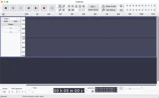 Audacity screenshot 1