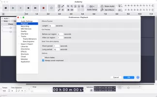 Audacity screenshot 3