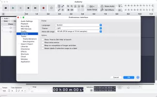Audacity screenshot 8