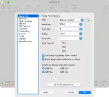 CoolTerm screenshot 2