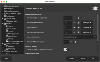 Gimp screenshot 2