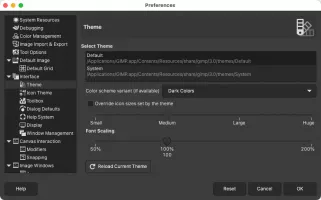 Gimp screenshot 7