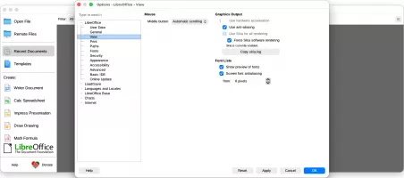 LibreOffice screenshot 4
