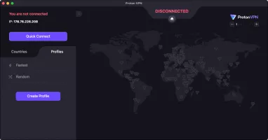Proton VPN screenshot 3