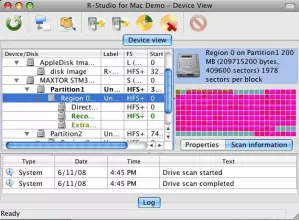 R-Studio for Mac Data Recovery screenshot 1