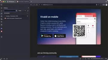 Vivaldi screenshot 4