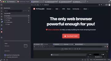 Vivaldi screenshot 5