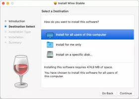 Wine screenshot 2