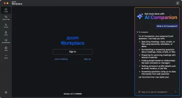 Zoom Workplace screenshot 1