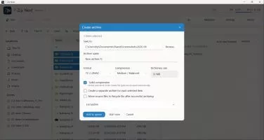 7-Zip Next screenshot 1