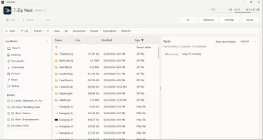 7-Zip Next screenshot 2