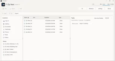 7-Zip Next screenshot 3