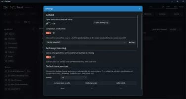 7-Zip Next screenshot 5