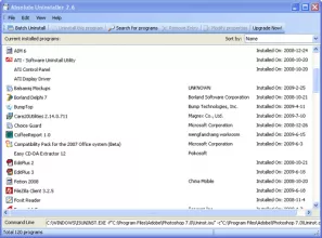 Absolute Uninstaller screenshot 1