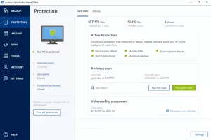 Acronis True Image screenshot 2