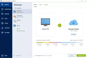 Acronis True Image screenshot 3