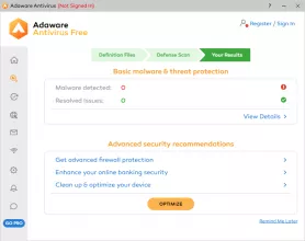 Adaware Antivirus Free screenshot 1