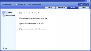 Advanced Excel Repair screenshot 1