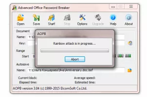 Advanced Office Password Breaker screenshot 4
