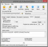 Advanced PDF Password Recovery screenshot 4