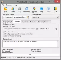 Advanced PDF Password Recovery screenshot 5