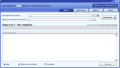 Advanced RAR Repair screenshot 1