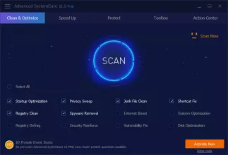 Advanced SystemCare Free screenshot 1