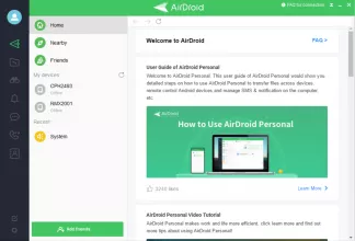 AirDroid Desktop screenshot 1
