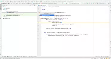 Android Studio screenshot 5
