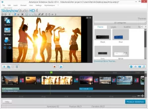 Ashampoo Slideshow Studio HD screenshot 1