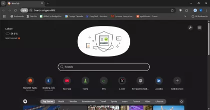 Avast Secure Browser screenshot 1