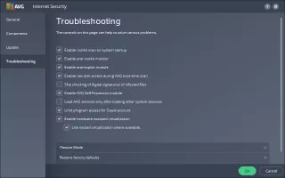 AVG Internet Security screenshot 3