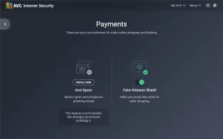 AVG Internet Security screenshot 7