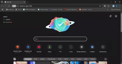 AVG Secure Browser screenshot 1