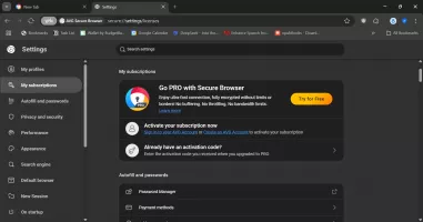 AVG Secure Browser screenshot 3