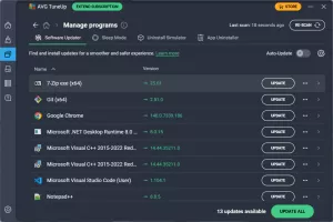AVG TuneUp for PC screenshot 5