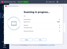 BitDefender Antivirus Plus screenshot 2